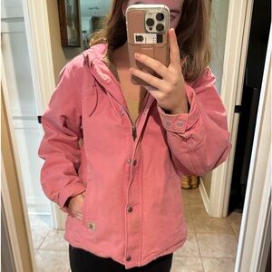 Women’s Pink Carhartt Jacket - S/M